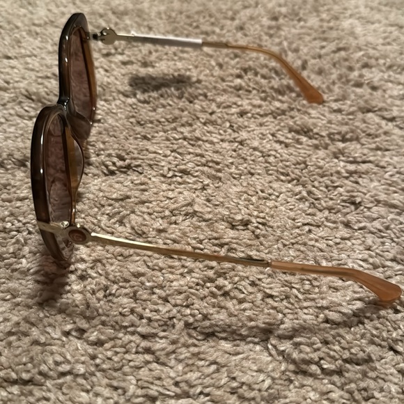 Coach, 55mm Gradient Square Sunglasses, 
AMBER TORTOISE - Picture 7 of 10